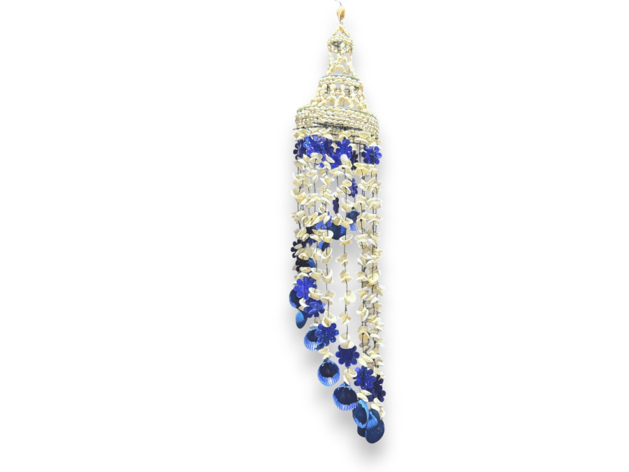 L.CARACOL STARWAY FLOR AZUL CLARO 12cm