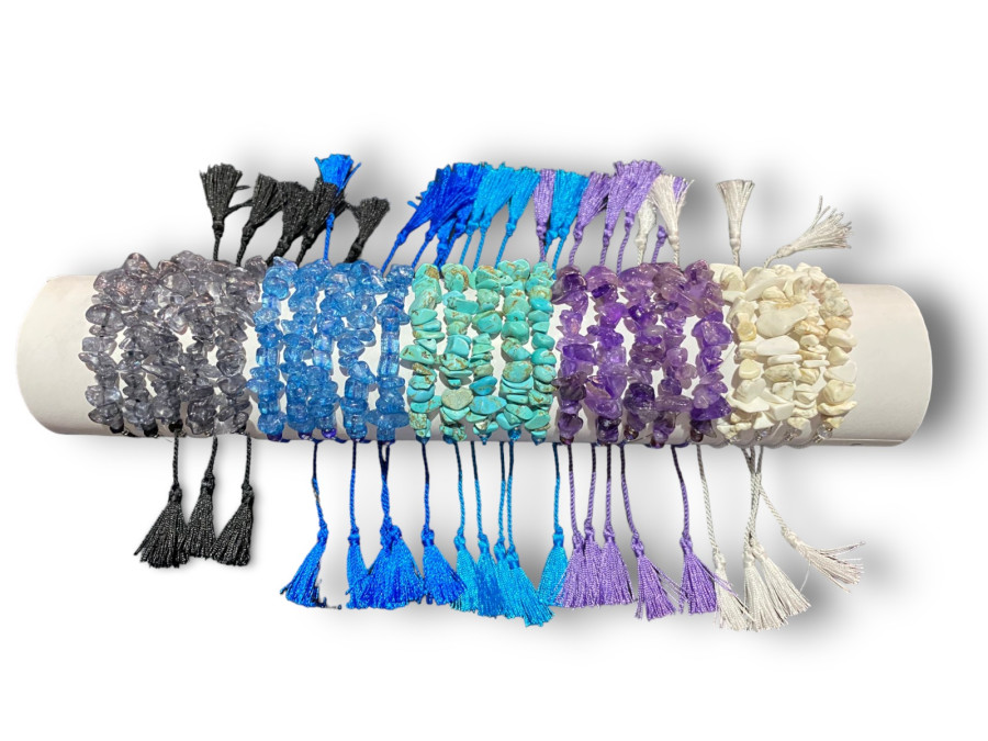 P.MA-24047 PIEDRAS HILO COLOR 6 colors tubo 24