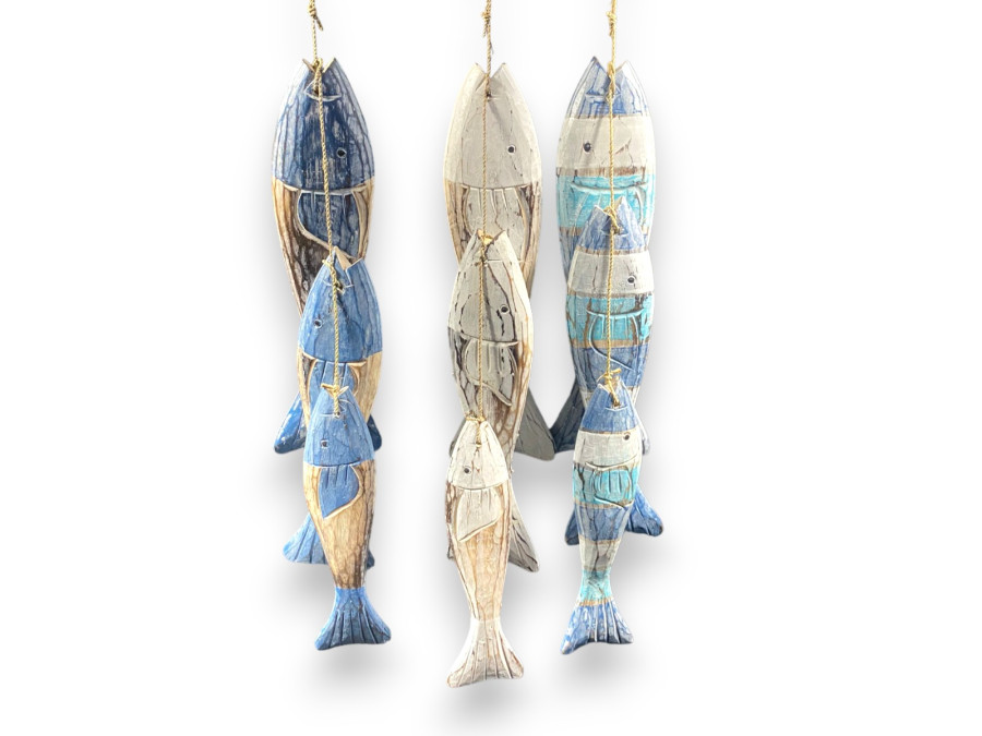 DECO 3 PEZ CUERDA 25/30/35cm 3 COLORES