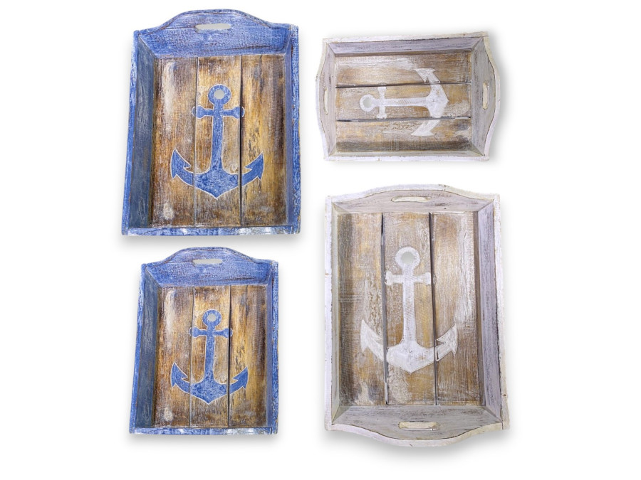 BANDEJA WOOD ANCLA 2 MEDIDAS