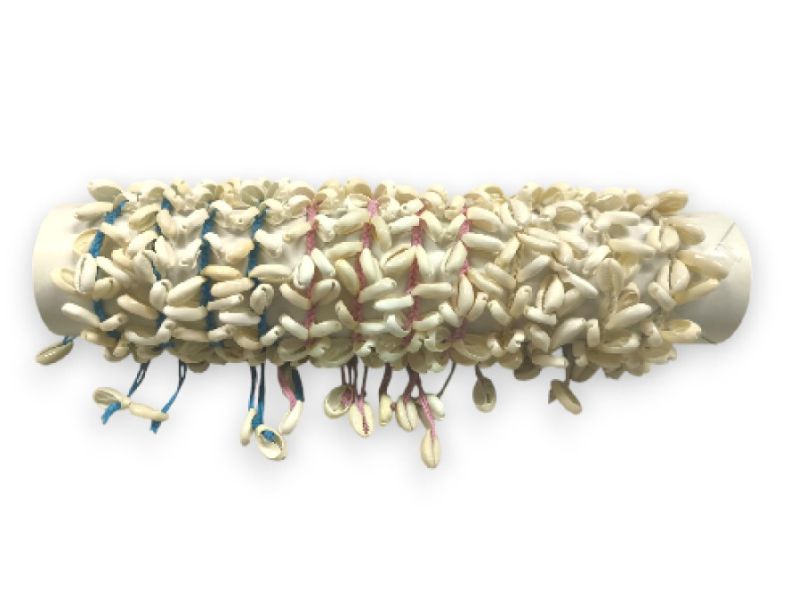 P.MA-25129 MONETA COLGANTE MACRAME 3colors tubo 12