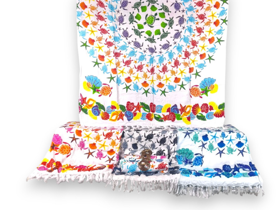 PAREO MULTITORTUGAS 4COLORES Pack 8