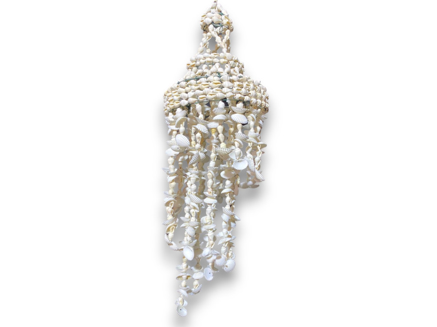 L.CARACOL NASSA MINI COCCKLES BLCO. 12x45cm