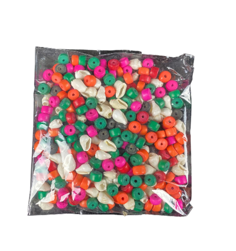 ABALORIOS COCO MULTICOLOR-NASSA