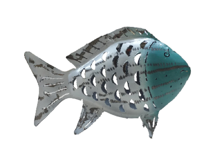 PEZ METAL 25cm BLANCO