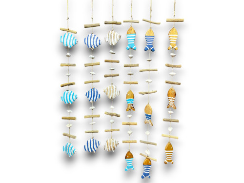 DECO FLOTAN FINO 2 modelos PEZ 120cm 3 colors pack 12