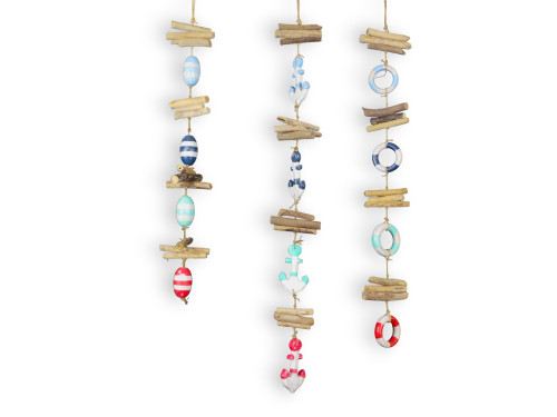 DECO FLOTAN MULTICOLOR 70cm pack 6