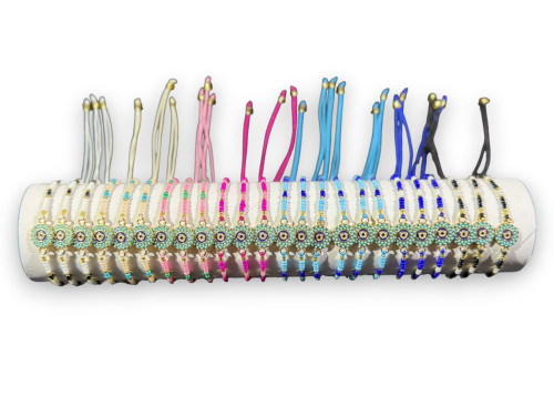 Y.P.MA-26106 BEADS+OJO TURCO tubo 24