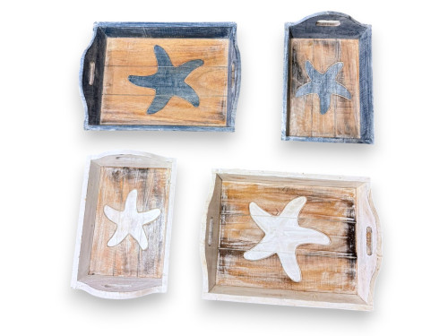 BANDEJA WOOD ESTRELLA 2 MEDIDAS