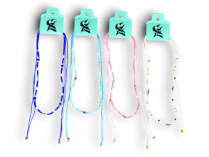 Y.C.MA-26200 OJO TURCO+BEADS 4 colors pack 12