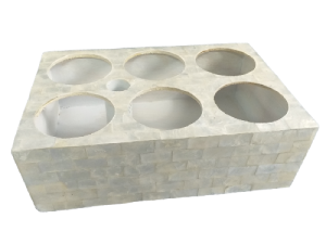 PORTABOTELLAS CAPIZ 24x16x08cm