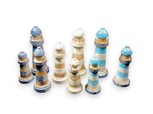 SET 3 FARO MADERA 18/20/25cm