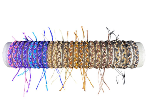 P.MA-25125 CUERO TRENZA PLANA tubo24
