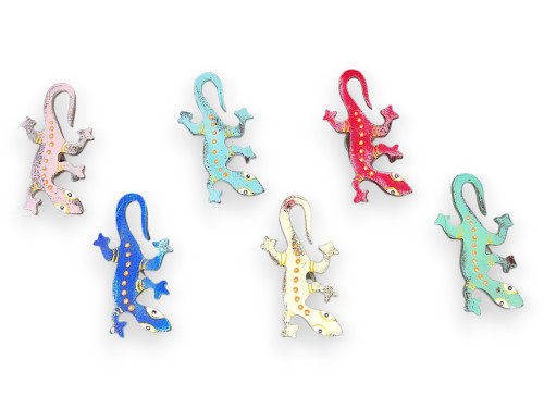 IMAN LAGARTIJA 08cm 6 colors pack 12